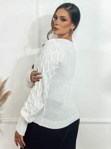 Women Sweaters - trắng - Xem 2