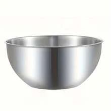 3pcs/1pc, Durable Stainless Steel Mixing Bowls For Effortless Kitchen Preparation And Storage, Kitchen Bowls With Measurement Marks For Salad, Baking, Whisking - Durable And Deep Round Mixing Bowl Set