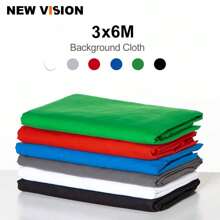 3x6m White Background Cloth - White - View 4