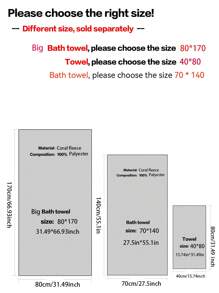1 pieza Toalla facial/toalla para el cabello de felpa coral suave y absorbente, de secado rápido, con estampado de piña para adultos y parejas, uso diario en el hogar, 1 pieza o toalla de baño de 40"X80", 1 pieza o toalla de playa/toalla de baño de 80"X170" de vuelta al colegio para salón de belleza, hogar, baño, ducha, toallas para salón de belleza, hotel, deportes, artículos esenciales para el hogar, toalla, toalla de baño para el cuidado de la piel - negro completo - Ver 4