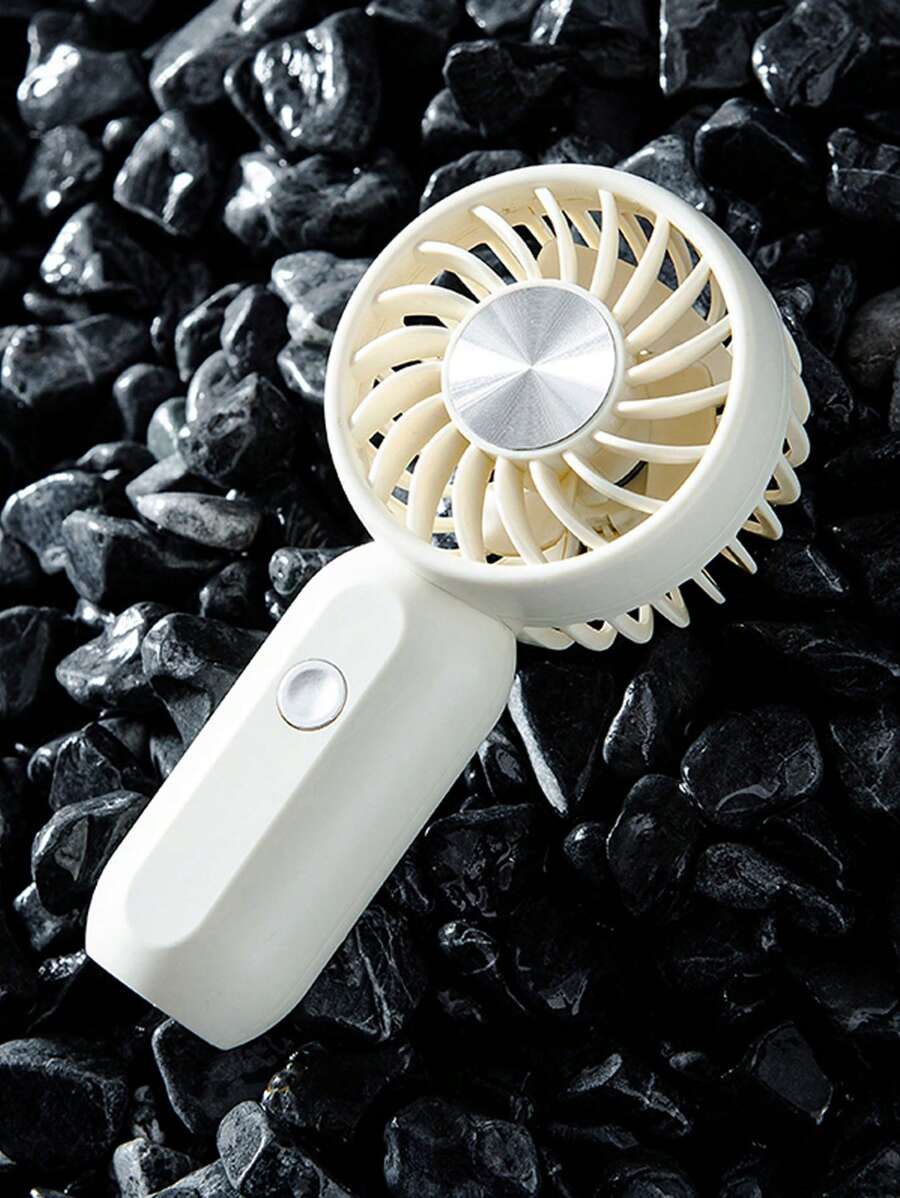 MEET SUN 1 Stück Portable aufladbare Ventilator in Bonbon-Form, 300mAh Lithium-Batterie, Handventilator, 3 Windgeschwindigkeiten