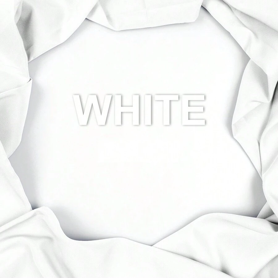 3x6m White Background Cloth - White - View 1
