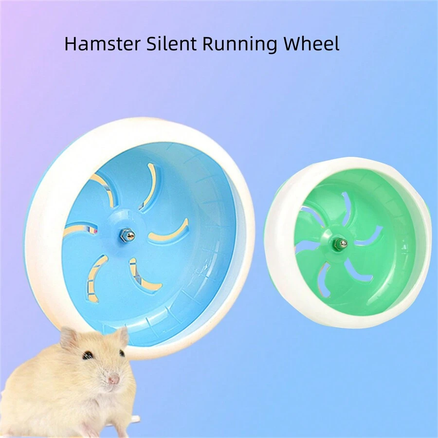 Installable Hamster Exercise Wheel- Quiet Running Wheel For Hamster Cage - The Perfect Choice For Small Pets! - Multicolor - View 1