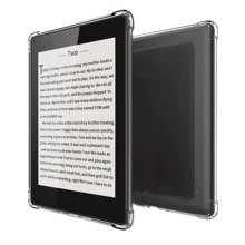 1 pièce Coque de protection transparente Apple, anti-chute, couverture complète, coque en silicone souple, convient pour Kindle