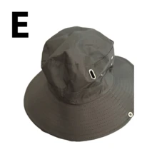 1入女性帶繩太陽帽，男女適用的漁夫帽，適合戶外活動，如釣魚、攀岩和露營，快干西部牛仔帽 - 彩色 - 查看 10