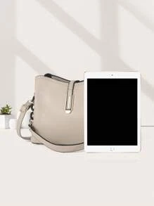 Bolso bandolera versátil de unicolor y elegante para mujer, regalo del Día de la Madre, bolso esencial para mamá para salir, mejor idea de regalo para el Día de la Madre