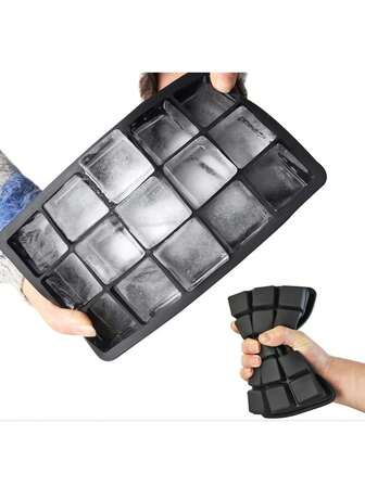 15格硅胶冰格模具 冰格模具 制冰模具 酒吧酒馆冰块冰淇淋模具