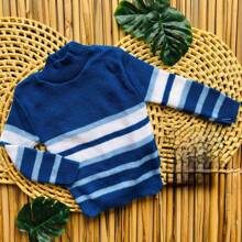 Young Boys Trench Coats - Blue - View 1