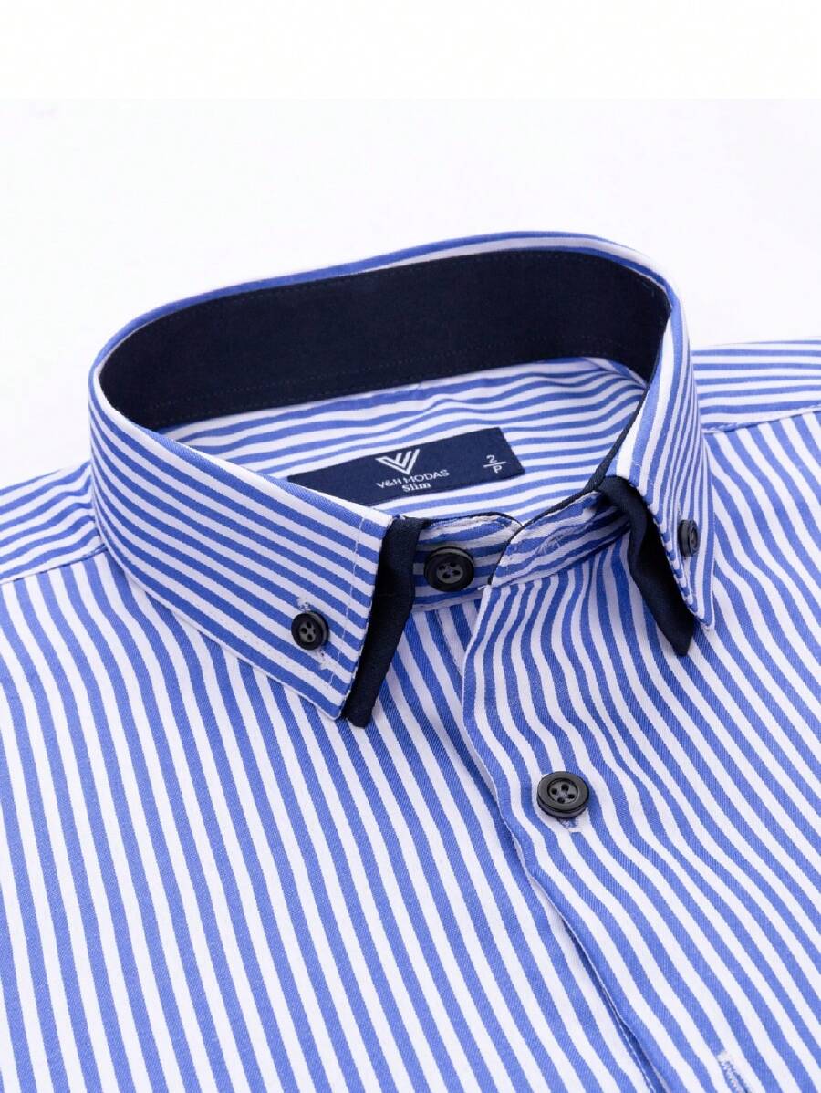 Men Shirts - Baby Blue - View 1