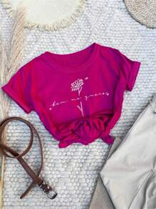 Women T-Shirts - Pink - View 2