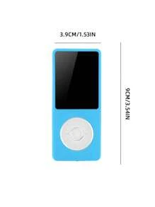 藍色-gm1 Mp3/mp4播放器,搭載fm收音機和語音記錄功能,1.8英寸tft彩色屏幕電子書閱讀器,支援128gb微型sd卡聲音,小型便攜式音樂播放器,適用於運動 - 藍色 - 查看 2