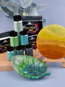 Diy 6 Colors Mica Powder Pigment For Silicone Mold Making, Epoxy Resin & Candle Coloring - Multicolor - View 5