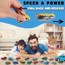 50/36/24/12/6 Pcs Mini Pull Back Planes,Bulk Mini Planes Toys,Treasure Box Toys For Kids Boys And Girls,Classroom Prizes,Birthday Party Favors,Goodie Bags Fillers