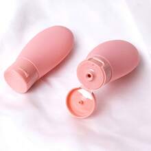 1pc 60ml Soft Squeeze Travel Dispensing Bottle For Shampoo, Shower Gel, Lotion, Large Capacity - Multicolor - View 7