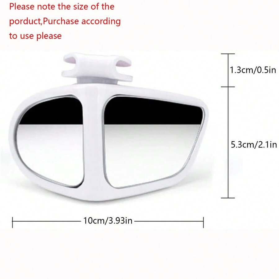 360Degree WideAngle Automobile Rearview Mirror Eliminate Blind