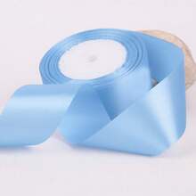1 Roll 4cm Satin Ribbon, 22 Meters, Diy Handmade Rose Flower Material, Cake Box Packaging Ribbon, Flower Bouquet Wrapping, Gift Packaging Ribbon, - Width About 4cm - View 21