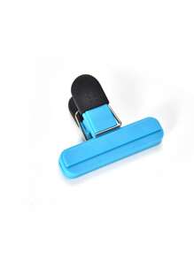 Fermagli per sacchetti di patatine, 15 cm di dimensione grande, assortiti nei colori, pinze di plastica resistenti per sigillare snack e alimenti, forniture scolastiche per il rientro a scuola - Multicolore - Visualizzare 11