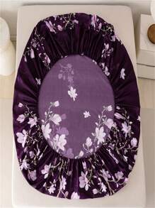 3入組花卉印花床單被套,1條床單和2個枕套（適合30cm的床墊） - 桃花 - 查看 9