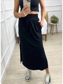 Women Two-Piece Outfits - 黑色 - 查看 2