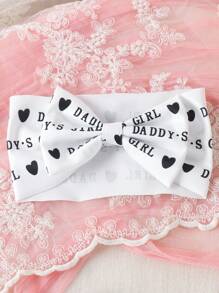 2件套女婴可爱字母印花连体衣+短裤薄款套装，夏季 - 白色 - 查看 5