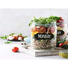 A Set Of Various Waterproof Self-Adhesive Classification Labels For Handwritten Label Stickers On Bottles