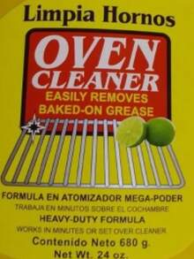 Limpia Hornos Over Cleaner Removedor De Grasa 1 Pza. - Blanco - Ver 1