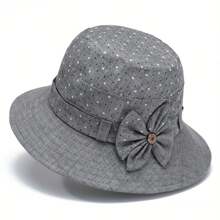 女士優雅漏斗帽，時尚戶外旅行帽，獨特迷人 - 彩色 - 查看 17