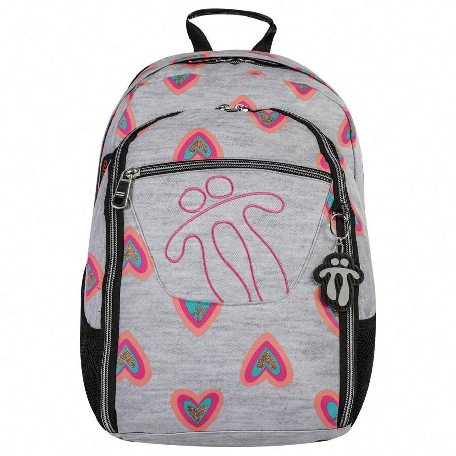 TOTTO School Backpack Cardboard 15x34x45 Cm - 灰色 - 查看 1
