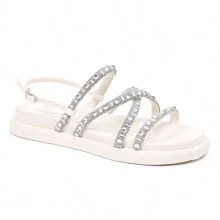 Women Flat Sandals - 白色 - 查看 1