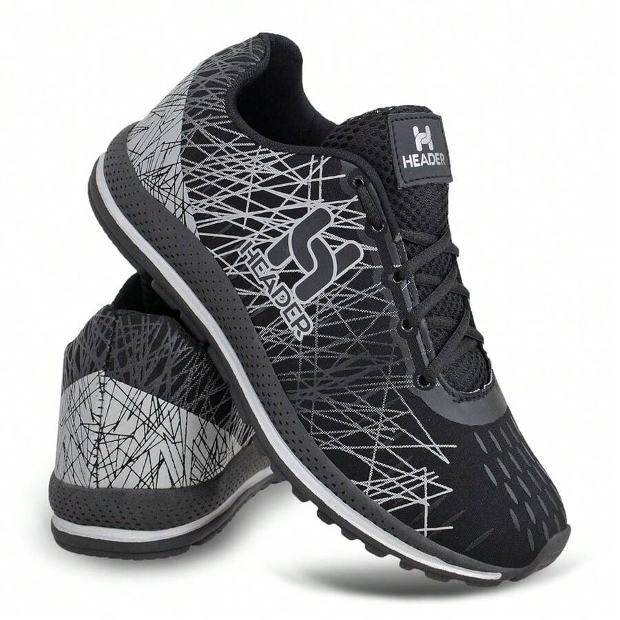 Men Sneakers - 黑色 - 查看 1