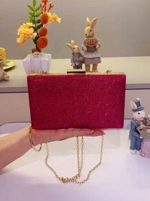 Women Evening Bags - 玫瑰紅 - 查看 1