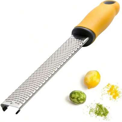 مبشرة جبنة ومبشرة ليمون بالإضافة إلى مبشرة متعددة الاستخدامات لثوم مصنوعة من الفولاذ المقاوم للصدأ، فكرة إبداعية لتزيين الأطباق في المنزل، مبشرة خضار، و غراض مطبخ، أدوات مطبخ