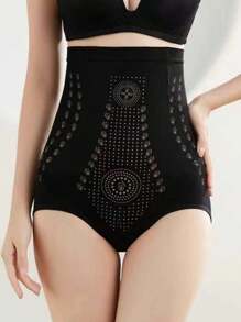 Sports Outdoor Women's Postpartum Shaping High-Waist Graphene Abdomen & Hip Lifting Body-Shaping Pants Shapewear Panty Gym Accessories