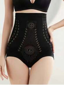 Sports Outdoor Women's Postpartum Shaping High-Waist Graphene Abdomen & Hip Lifting Body-Shaping Pants Shapewear Panty Gym Accessories