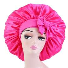 1 Miếng Có thể điều chỉnh Lụa Sa tanh Khăn xếp Mũ lưỡi trai Đối với Đang ngủ , Phụ nữ Người đàn ông Đàn hồi Dây buộc tóc Đối với Dài Tóc xoăn , Phòng tắm Phụ kiện - nhiều màu - Xem 9