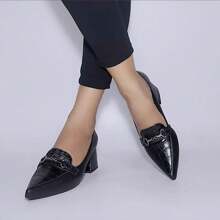Women Pumps - 黑色 - 查看 3