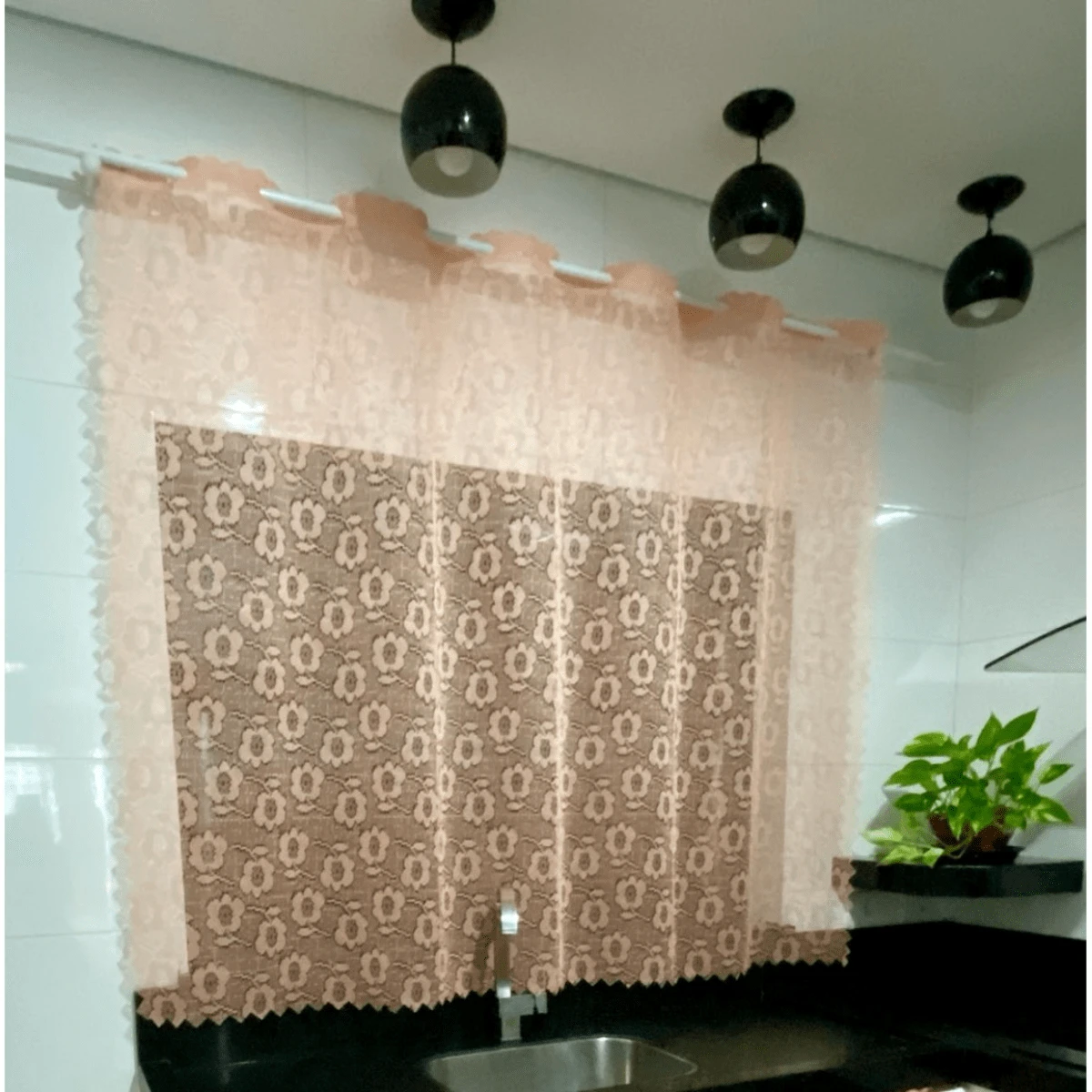 Curtains - 珊瑚橙 - 查看 1