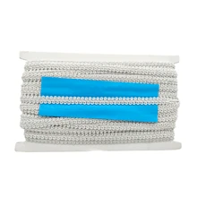 Passamanaria Galão91-larg.1,0cm - Escolha A Cor Artesanato Decoração - Branco - Visão 2
