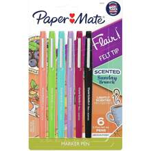 Paper Mate PAPERMATE Flair 6/PK - Multicolor - View 1
