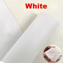 [1入組白色]自粘皮革修補貼 PVC合成皮革，適用於沙發、汽車座椅、皮夾、皮包裝修，防水、防刮擦、超級黏性和強黏性，柔軟舒適、超薄、無痕修復、皮革面料貼片 - 白色 - 查看 1