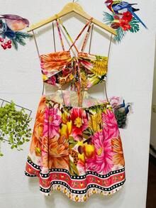 Women Dresses - 杏色 - 查看 2