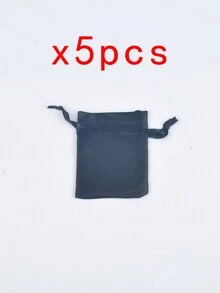 5 cái Đúng mốt Vải Sa tanh & Lụa Dây rút Đối với Nhẫn , Hoa tai , Vòng tay , Ngày lễ tình nhân Đối với phụ nữ - Túi dây rút satin - Xem 37