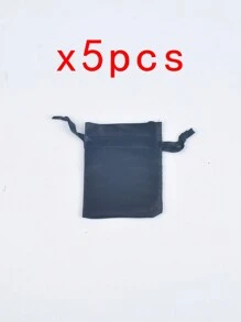 5 cái Đúng mốt Vải Sa tanh & Lụa Dây rút Đối với Nhẫn , Hoa tai , Vòng tay , Ngày lễ tình nhân Đối với phụ nữ - Túi dây rút satin - Xem 24