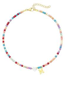 1 件女時尚簡約心型「媽媽」吊墜,鑲嵌氧化鋯,母親節禮物 - Mom - 查看 14