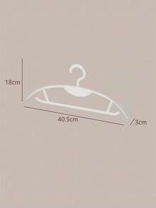 Random Color Plastic Bow Tie-Shaped Clothes Hanger For Home Use - Red - View 5