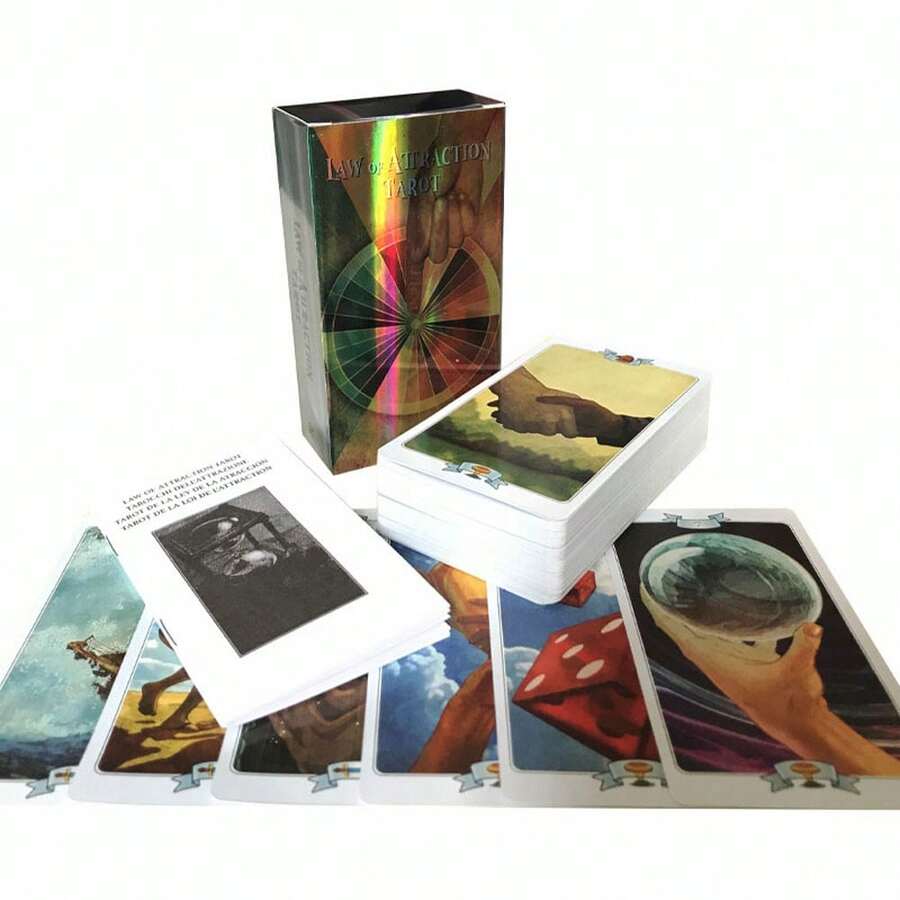 Law Of Attraction Oracle Card Fate Divination Prophecy Card Family