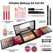 UCANBE Set de maquillaje Halloween De larga duración Impermeable A prueba de manchas Mate Crema / Satén Alto brillo Metálico - Multicolor - Ver 8