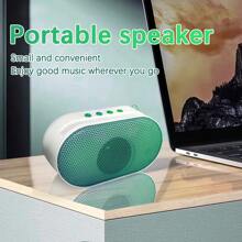 Small Wireless Speaker, Hi-Fi Sound Quality, Heavy Bass, Suitable For Car, Outdoor And Home Use - Green - View 2