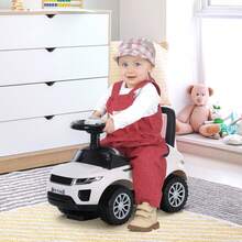 Kids Push Ride-Ons - White - View 2