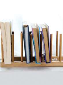 1入組木頭餐具收納架 - 卡其色 - 查看 11